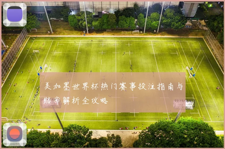 美加墨世界杯热门赛事投注指南与赔率解析全攻略